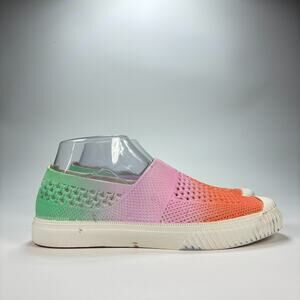 Layer 8 Insider Orange Pink Green Soft Slip On Water Shoes Comfort Womens Size 9